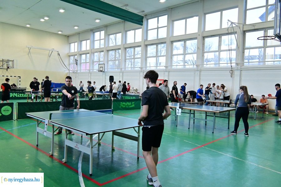 Asztalitenisz verseny Nyírszőlősön 2024
