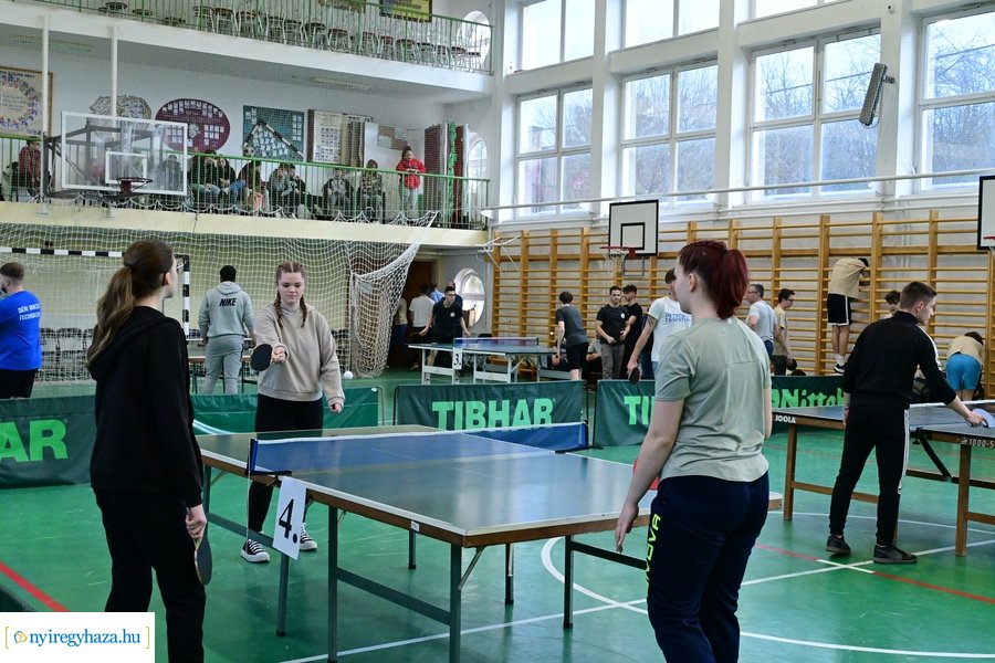 Asztalitenisz verseny Nyírszőlősön 2024