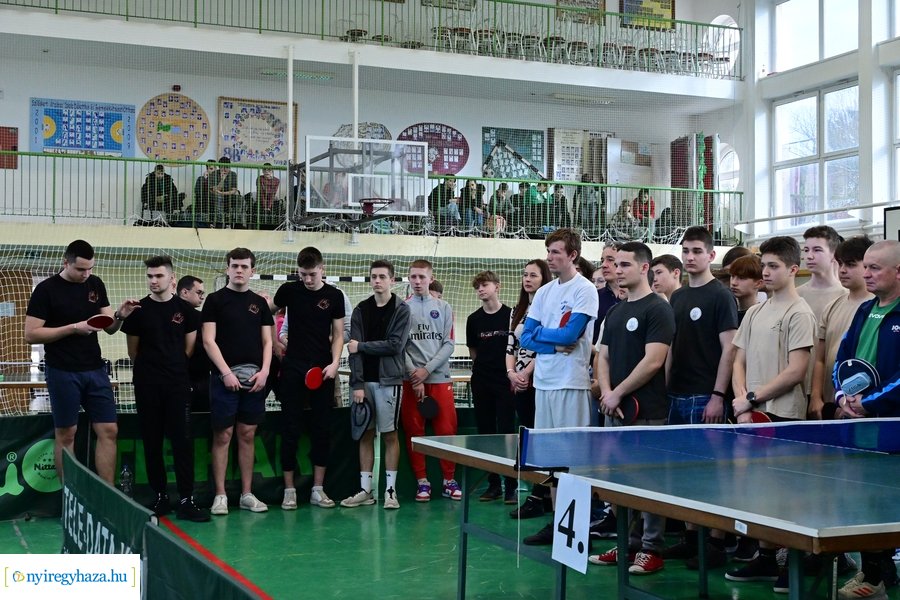 Asztalitenisz verseny Nyírszőlősön 2024