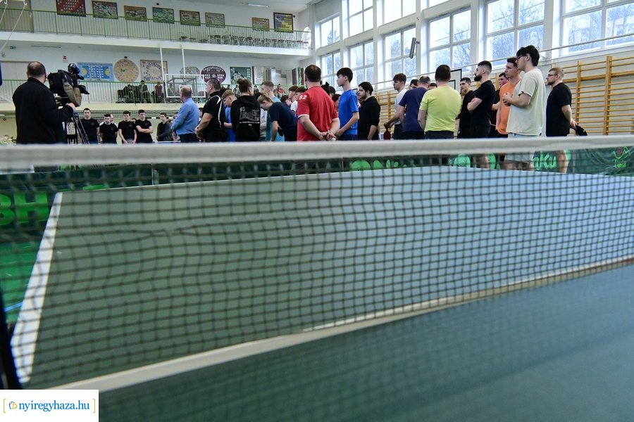 Asztalitenisz verseny Nyírszőlősön 2024