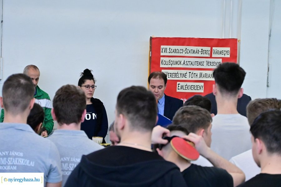 Asztalitenisz verseny Nyírszőlősön 2024