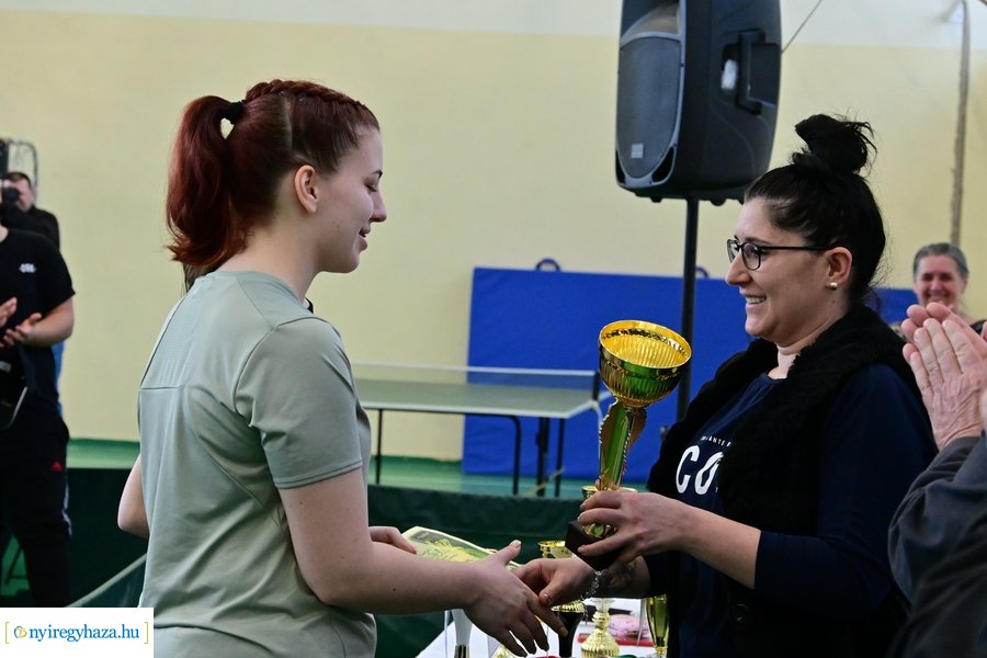 Asztalitenisz verseny Nyírszőlősön 2024