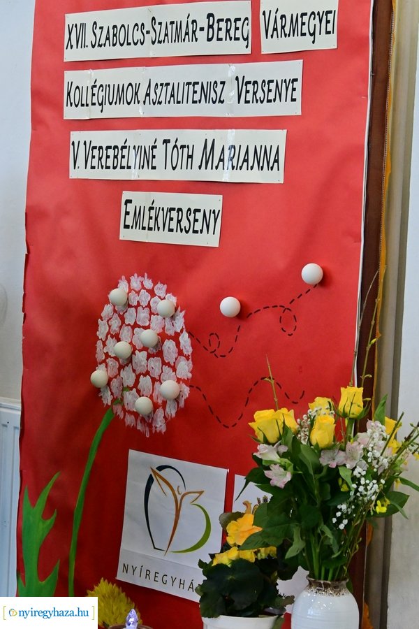 Asztalitenisz verseny Nyírszőlősön 2024