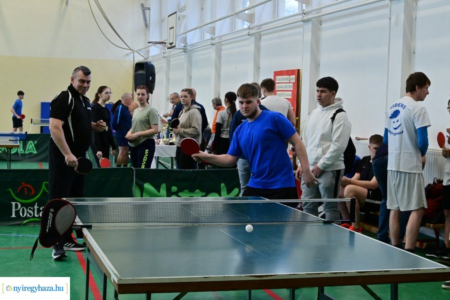Asztalitenisz verseny Nyírszőlősön 2024