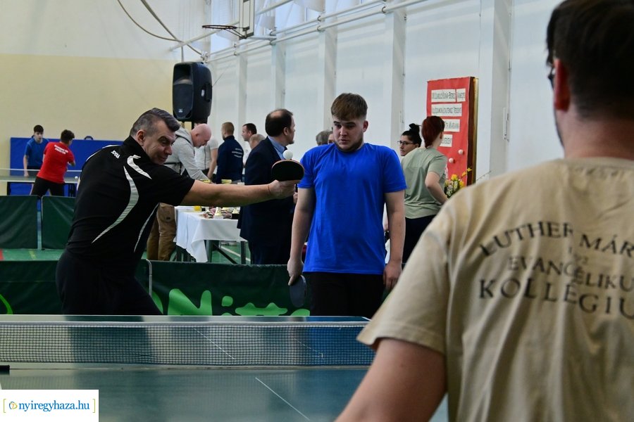 Asztalitenisz verseny Nyírszőlősön 2024