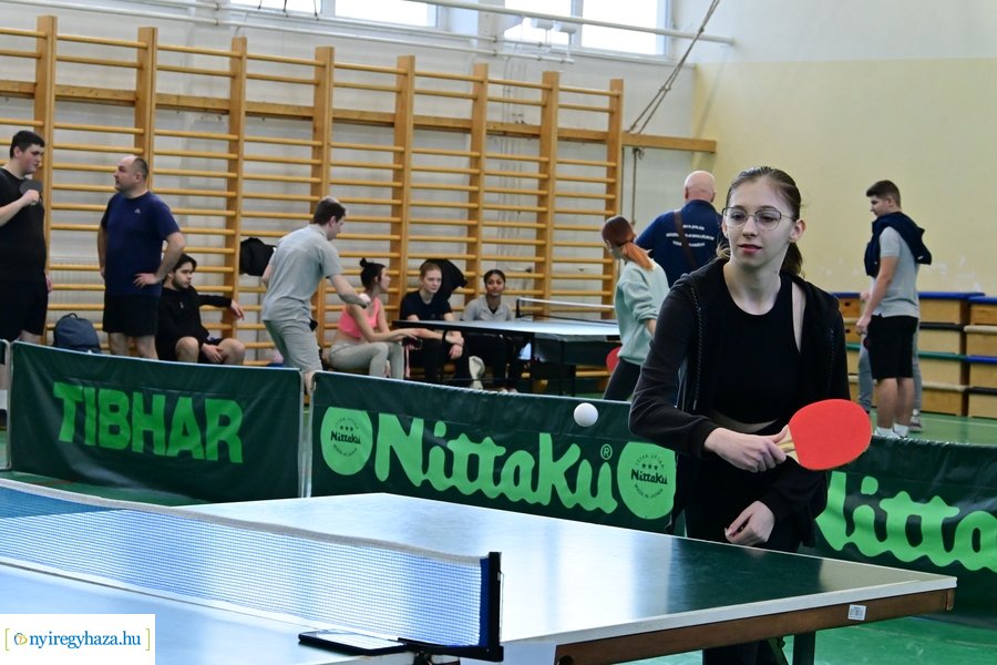 Asztalitenisz verseny Nyírszőlősön 2024