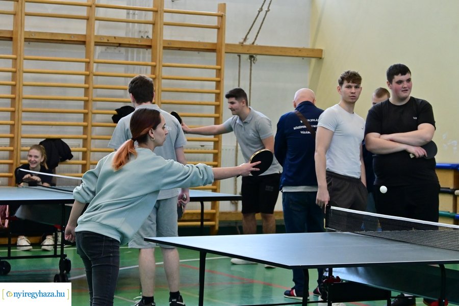 Asztalitenisz verseny Nyírszőlősön 2024