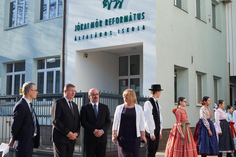 Átadták a református iskolát - 2022