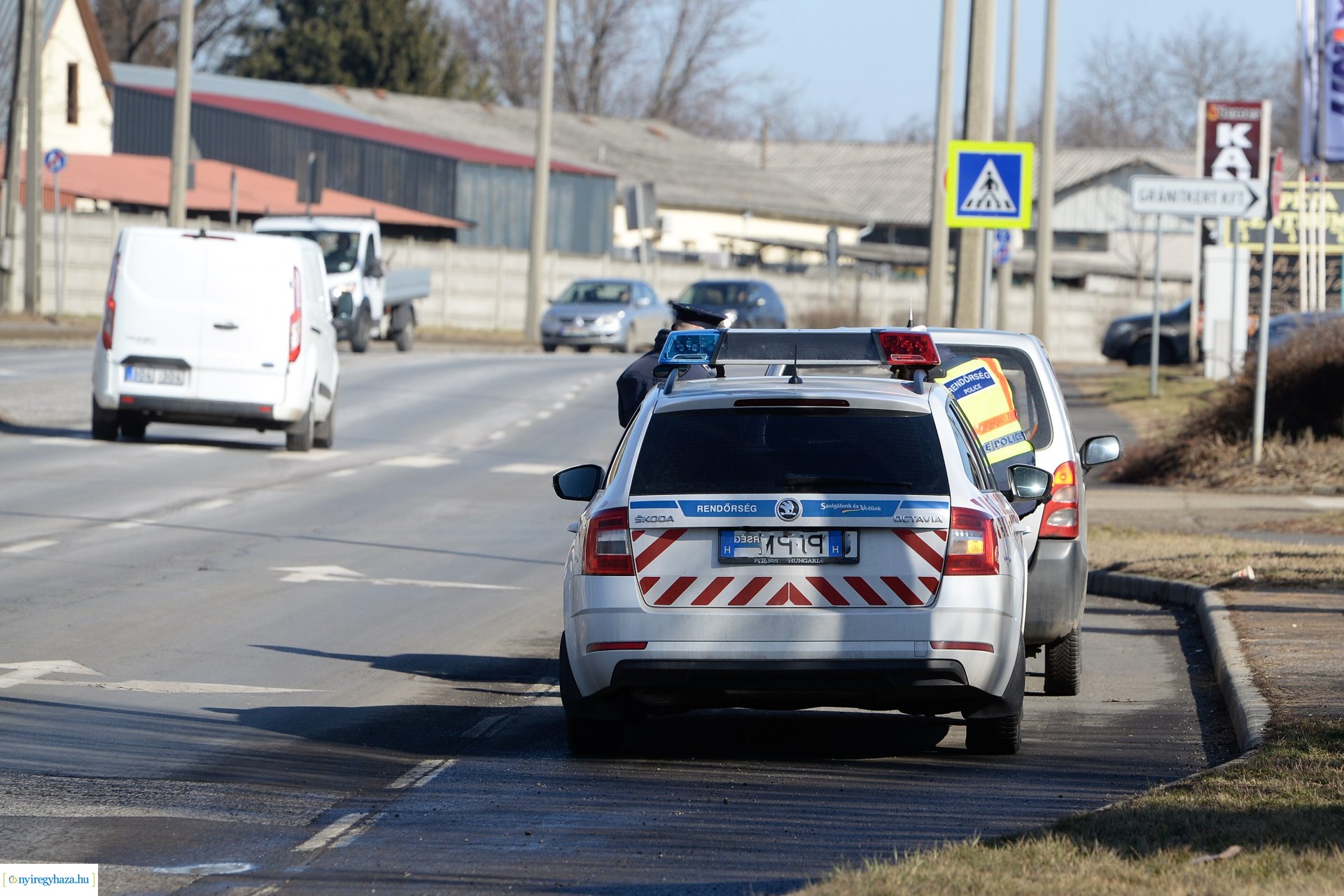 Átfogó közúti ellenőrzés Nyíregyházán
