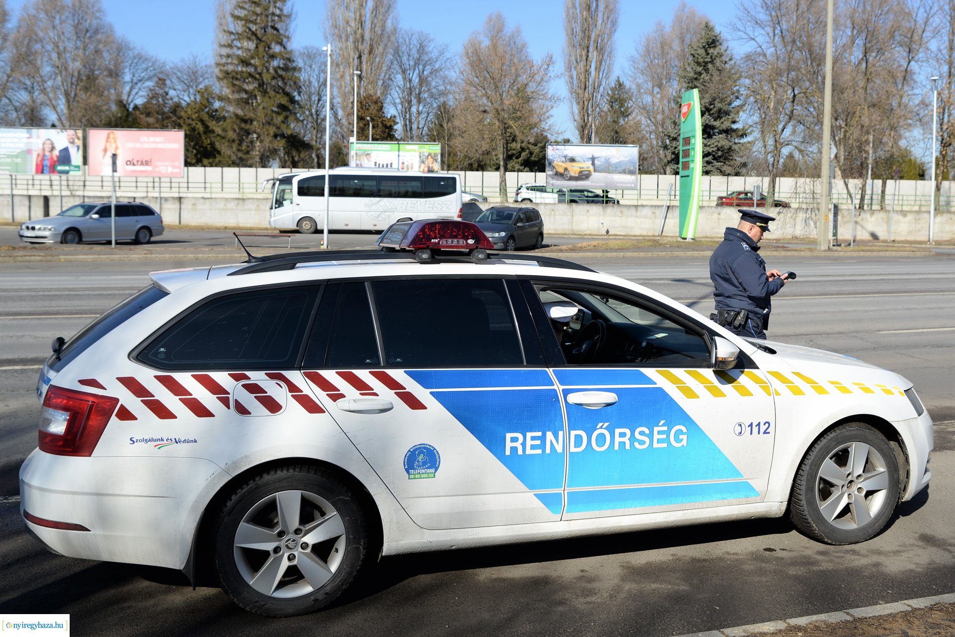 Átfogó közúti ellenőrzés Nyíregyházán
