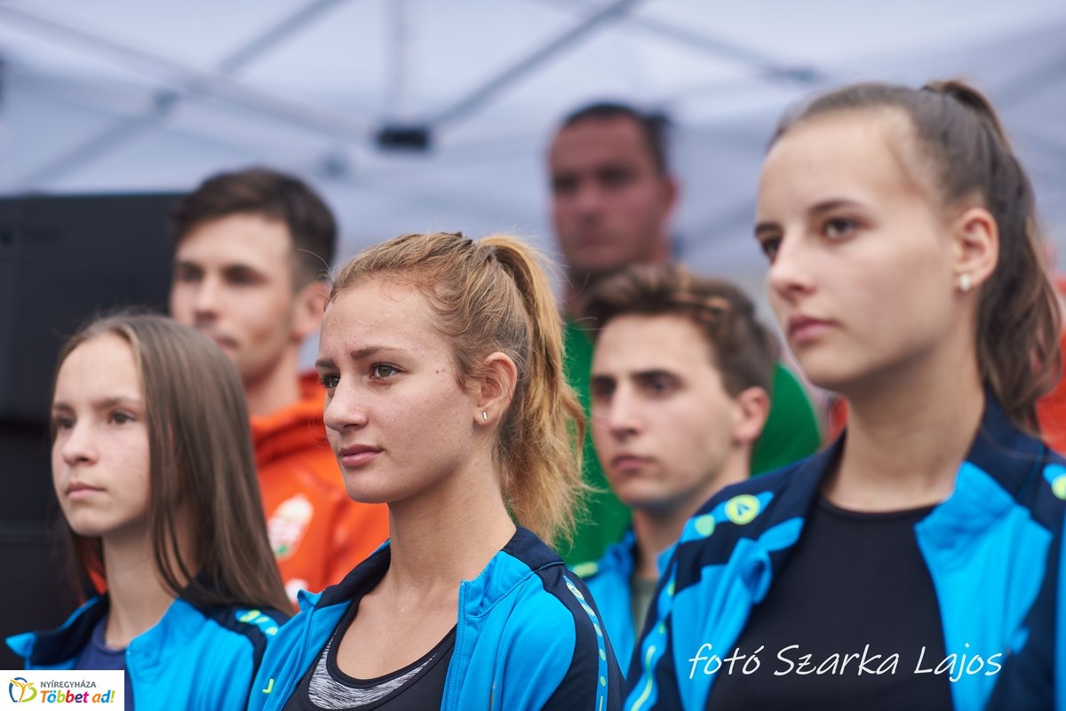 Atlétikai Centrum alapkőletétele