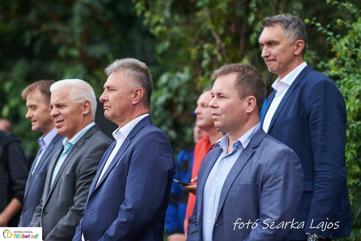 Atlétikai Centrum alapkőletétele