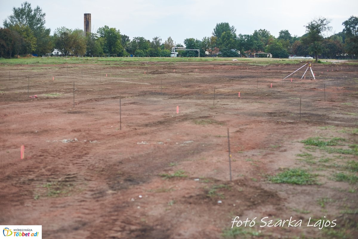 Atlétikai Centrum alapkőletétele