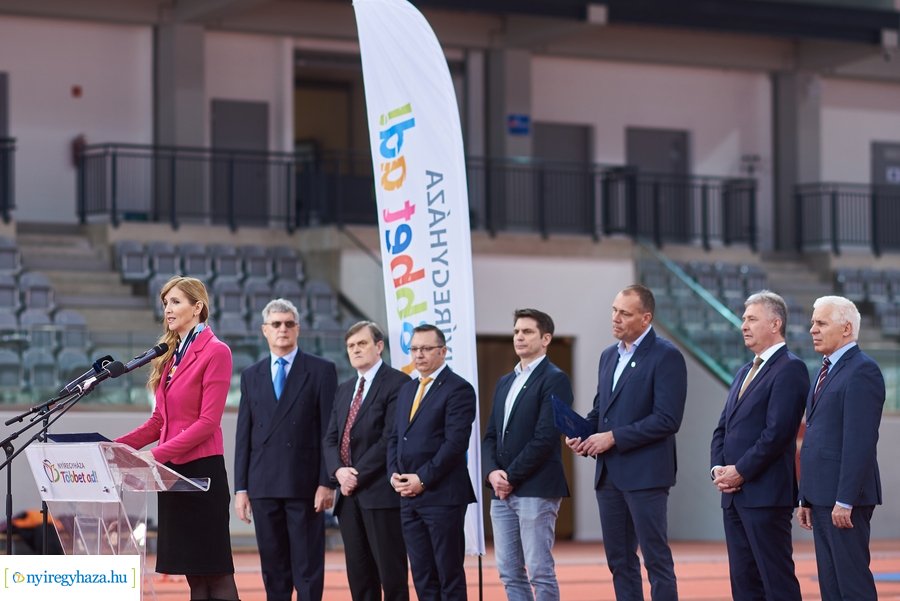 Atlétikai Centrum átadó 2022