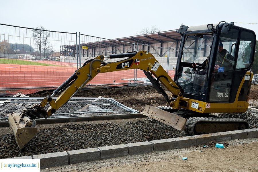 Atlétikai Centrum munkálatok 20201124