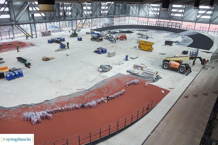 Atlétikai Centrum munkálatok 20210201