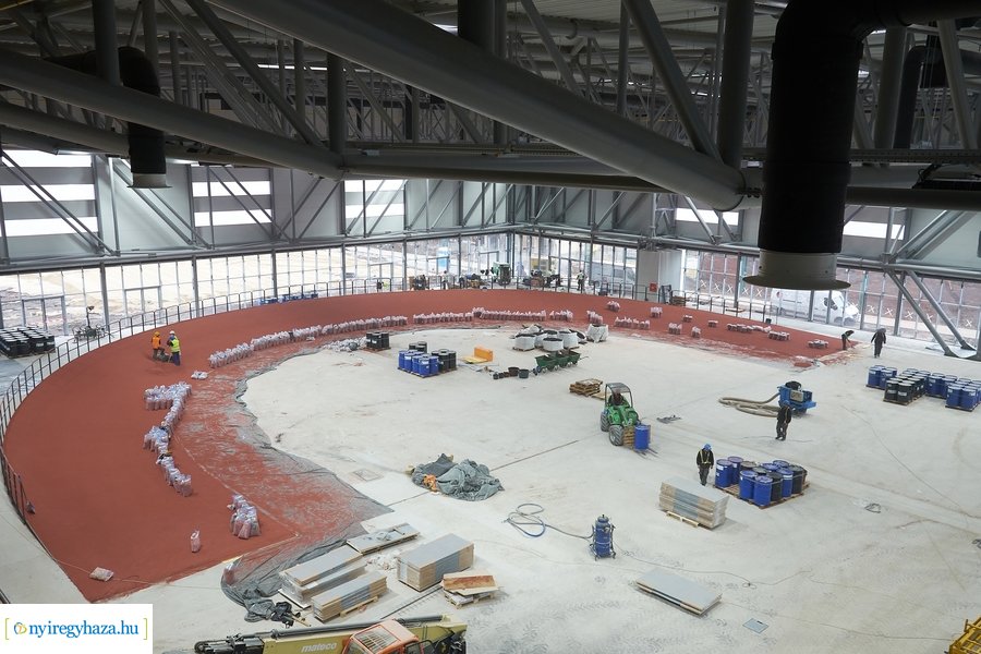 Atlétikai Centrum munkálatok 20210201