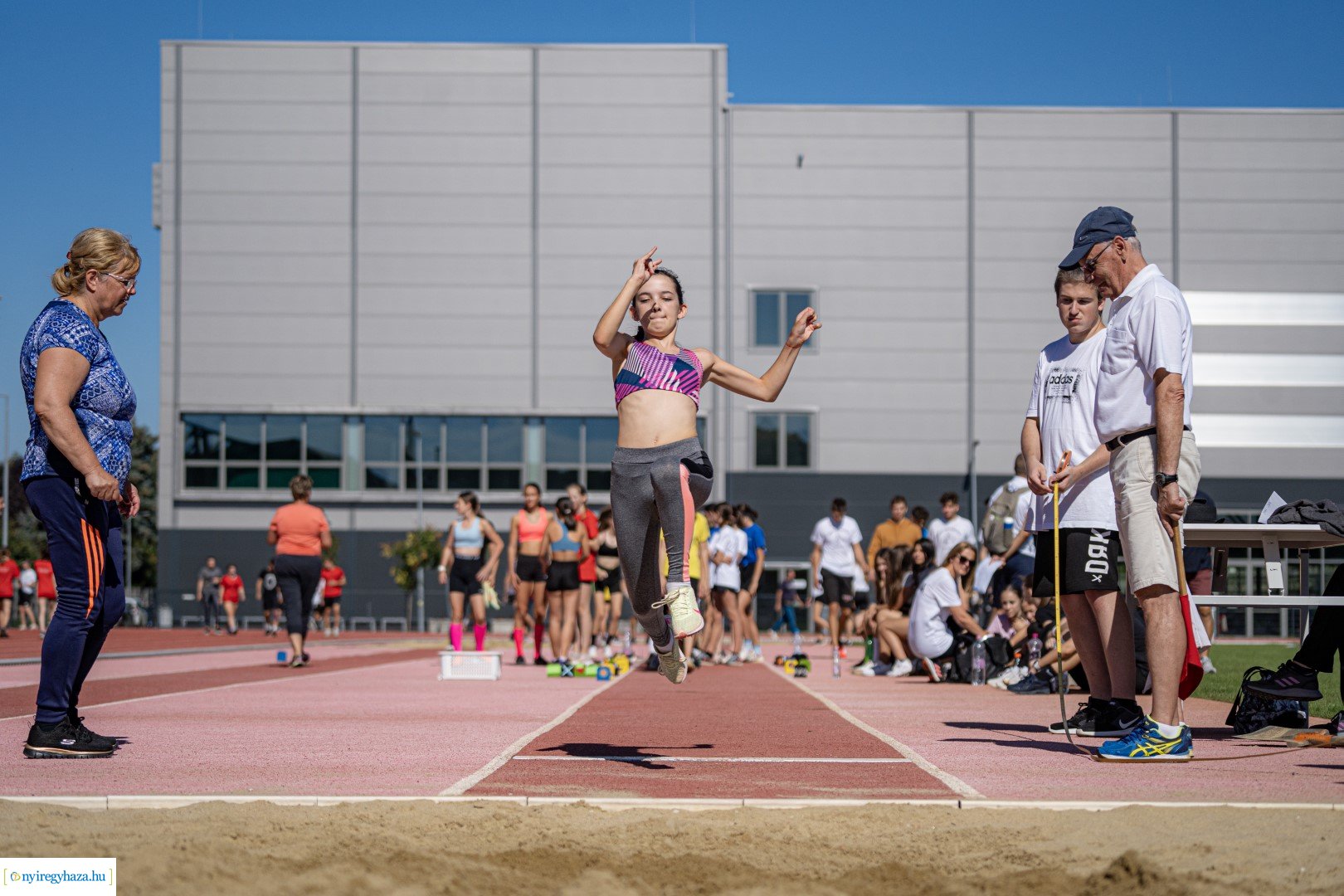 Atlétikai Diákolimpia a Nyíregyházi Atlétikai Centrumban