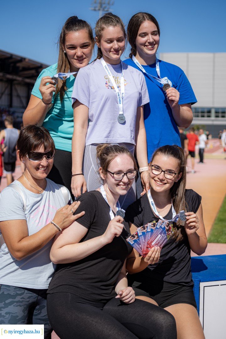 Atlétikai Diákolimpia a Nyíregyházi Atlétikai Centrumban
