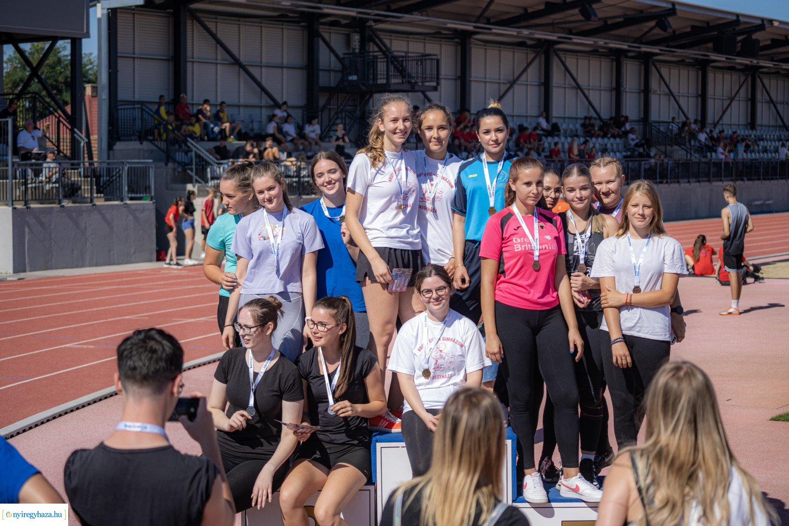 Atlétikai Diákolimpia a Nyíregyházi Atlétikai Centrumban