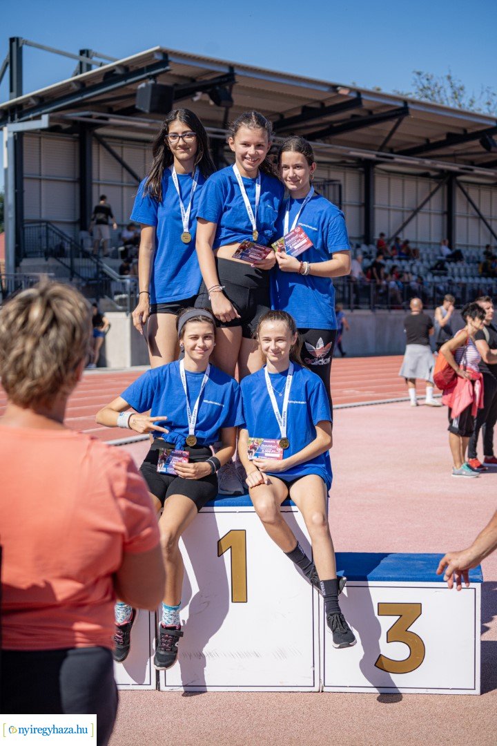 Atlétikai Diákolimpia a Nyíregyházi Atlétikai Centrumban