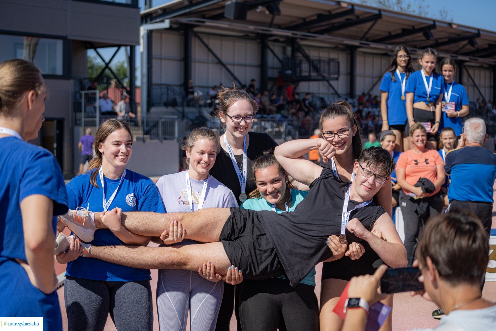 Atlétikai Diákolimpia a Nyíregyházi Atlétikai Centrumban