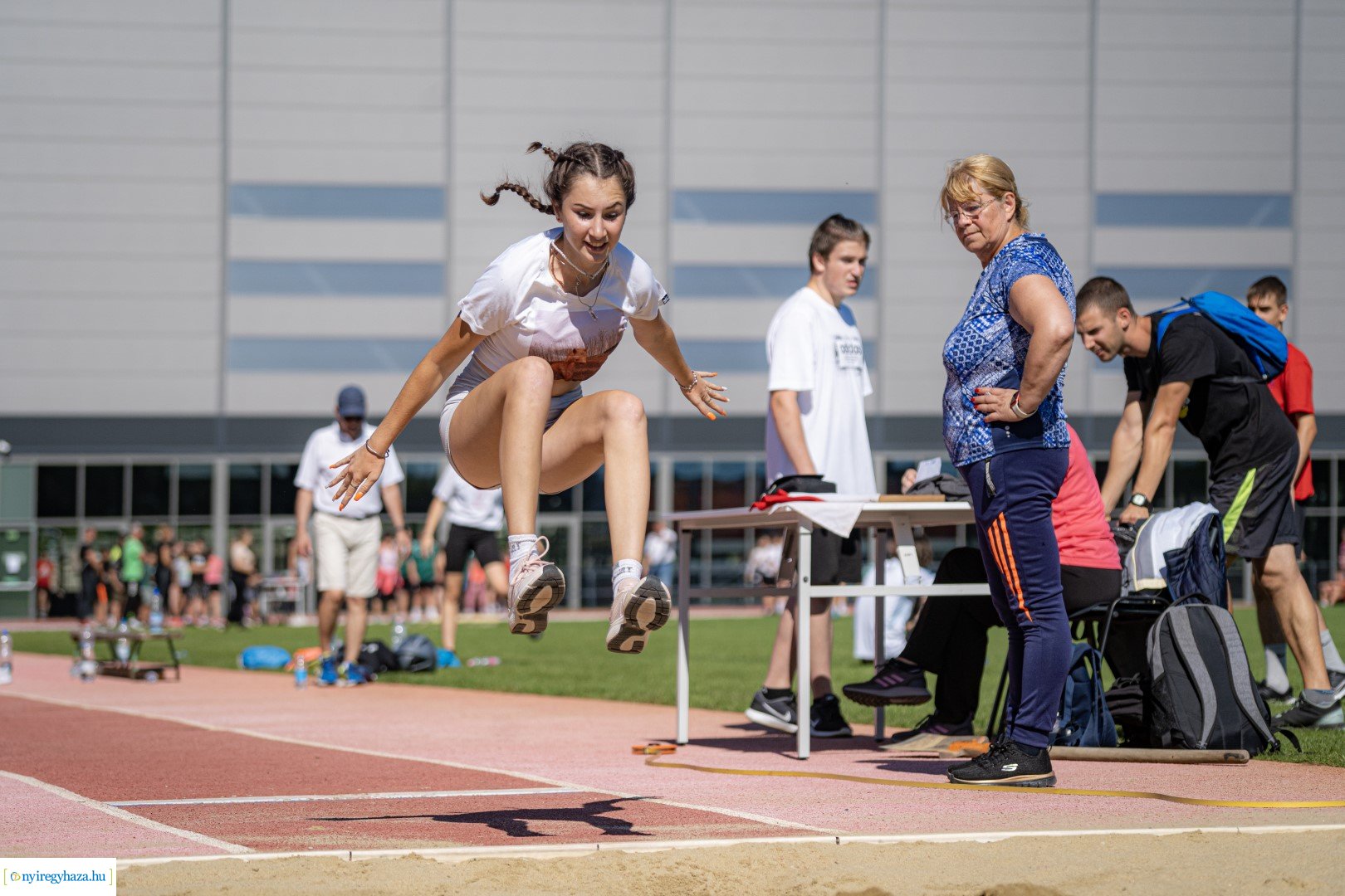 Atlétikai Diákolimpia a Nyíregyházi Atlétikai Centrumban