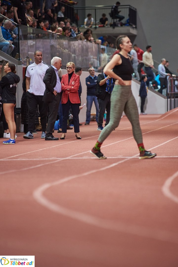 Atlétikai Magyar Bajnokság Nyíregyházán 2026 februárjában