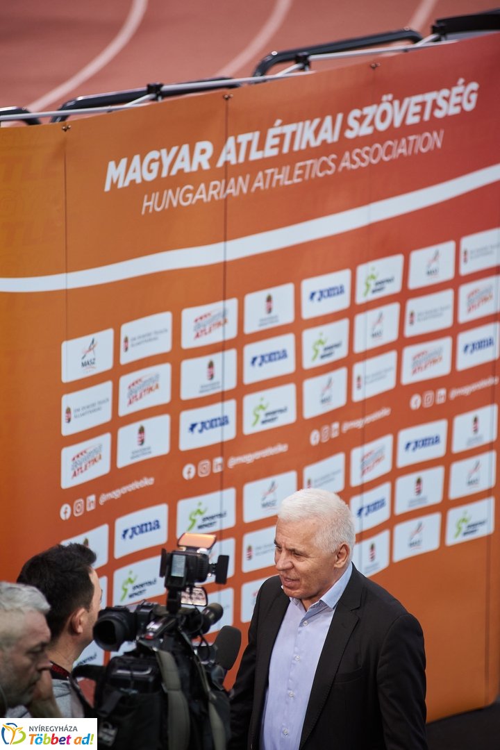 Atlétikai Magyar Bajnokság Nyíregyházán 2026 februárjában