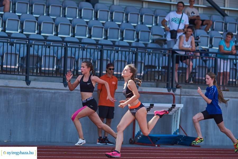 Atlétikai verseny  az új pályán 20210624