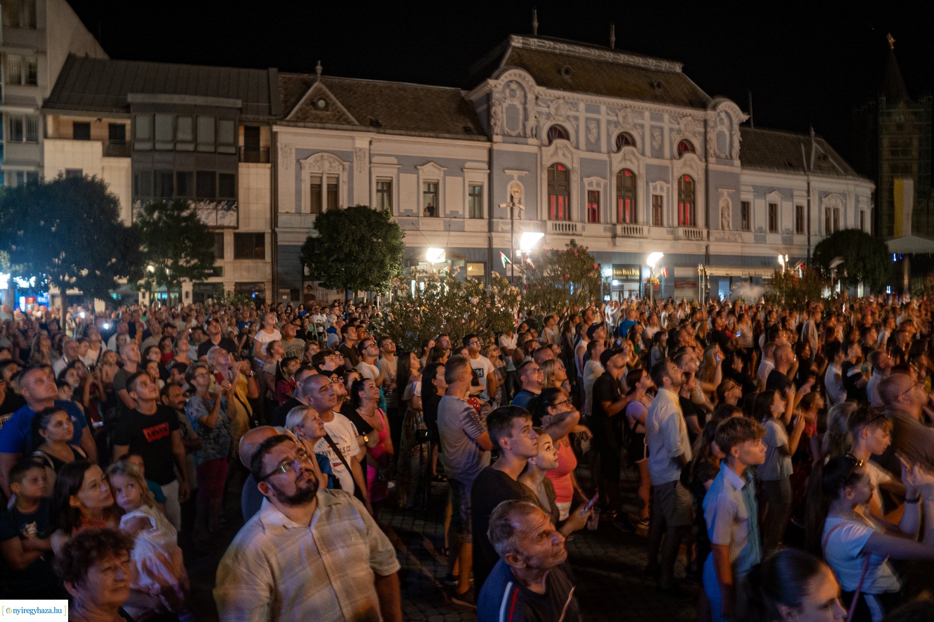 Augusztus 20-i tüzijáték Nyíregyházán