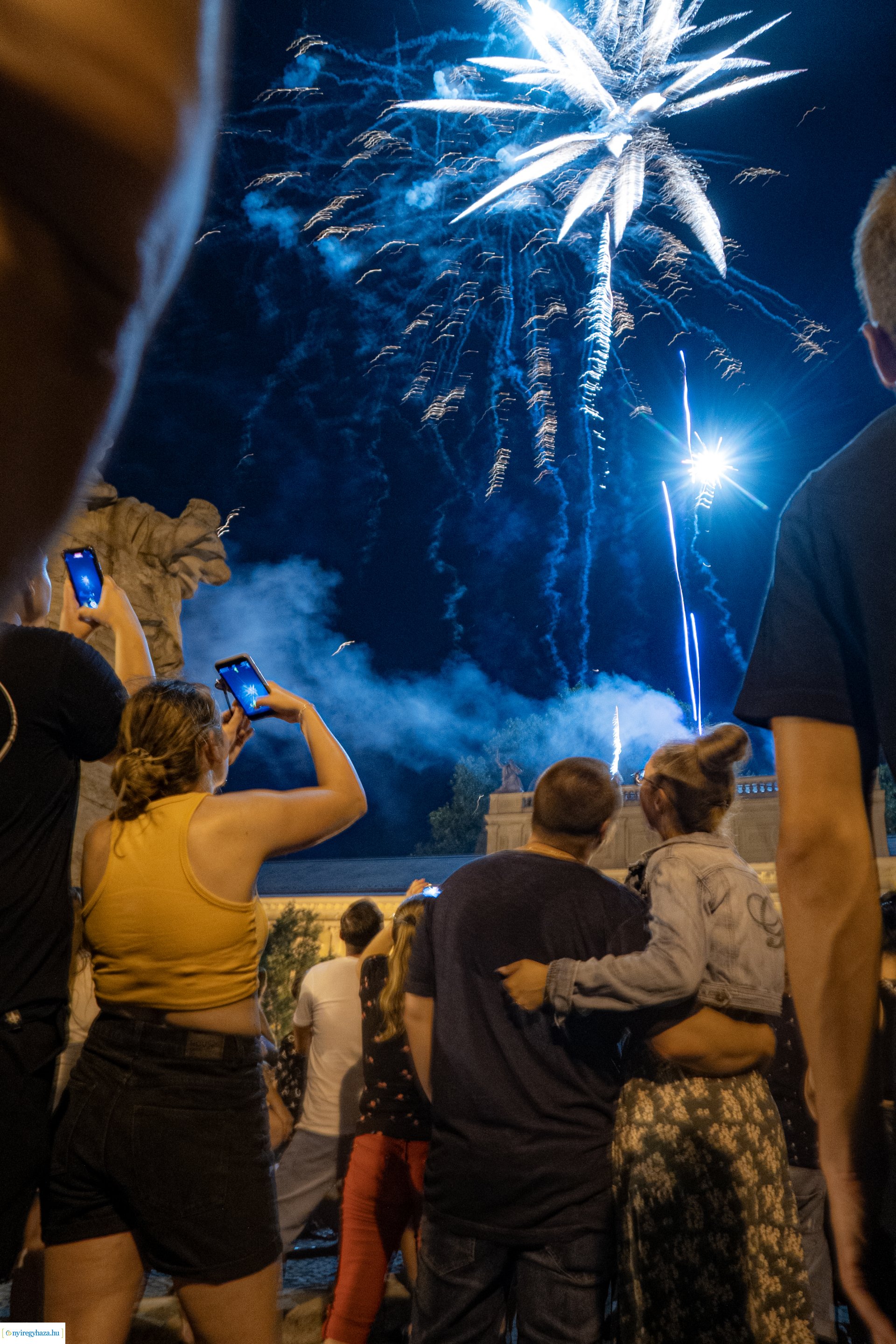 Augusztus 20-i tüzijáték Nyíregyházán