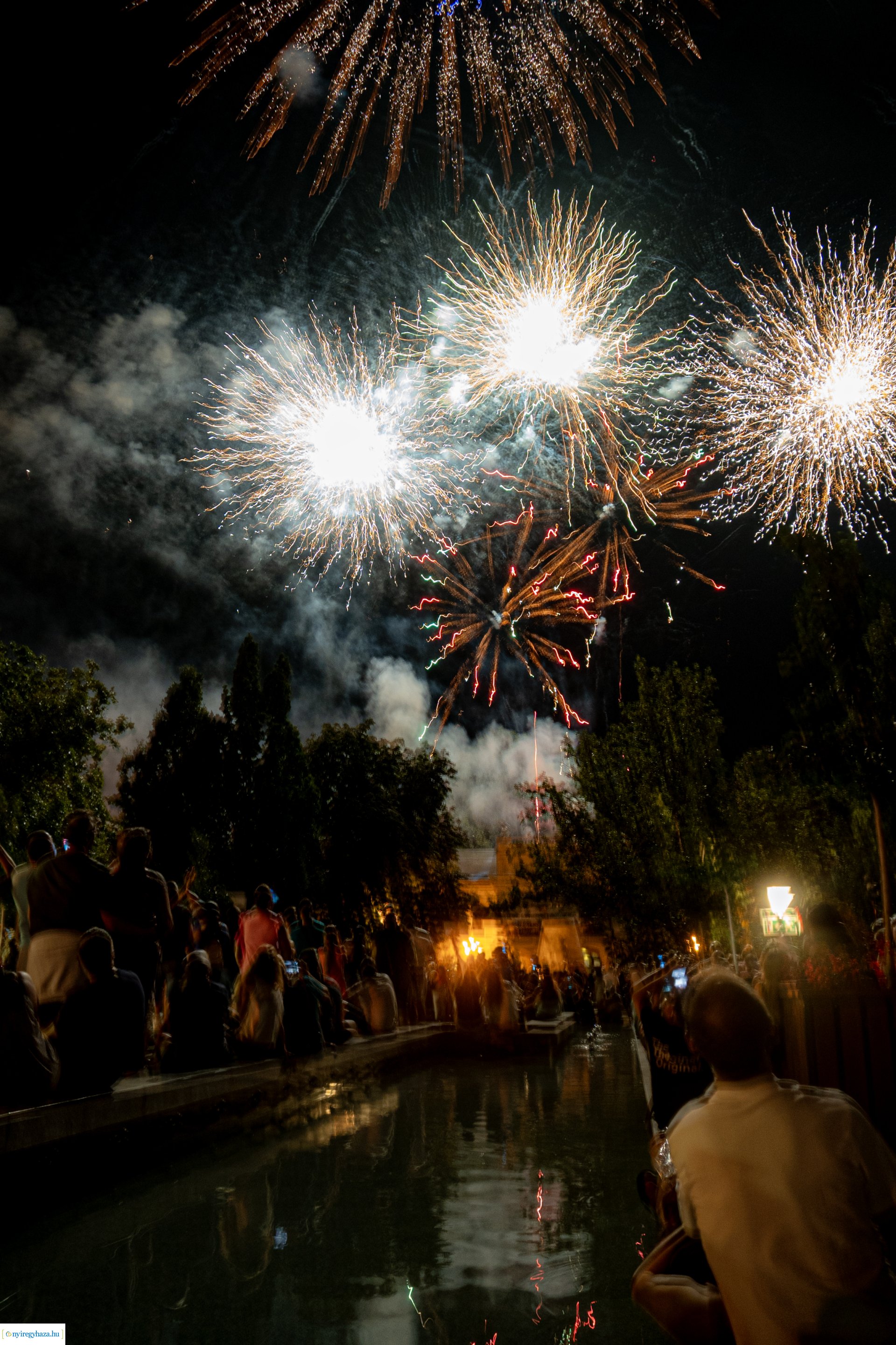 Augusztus 20-i tüzijáték Nyíregyházán