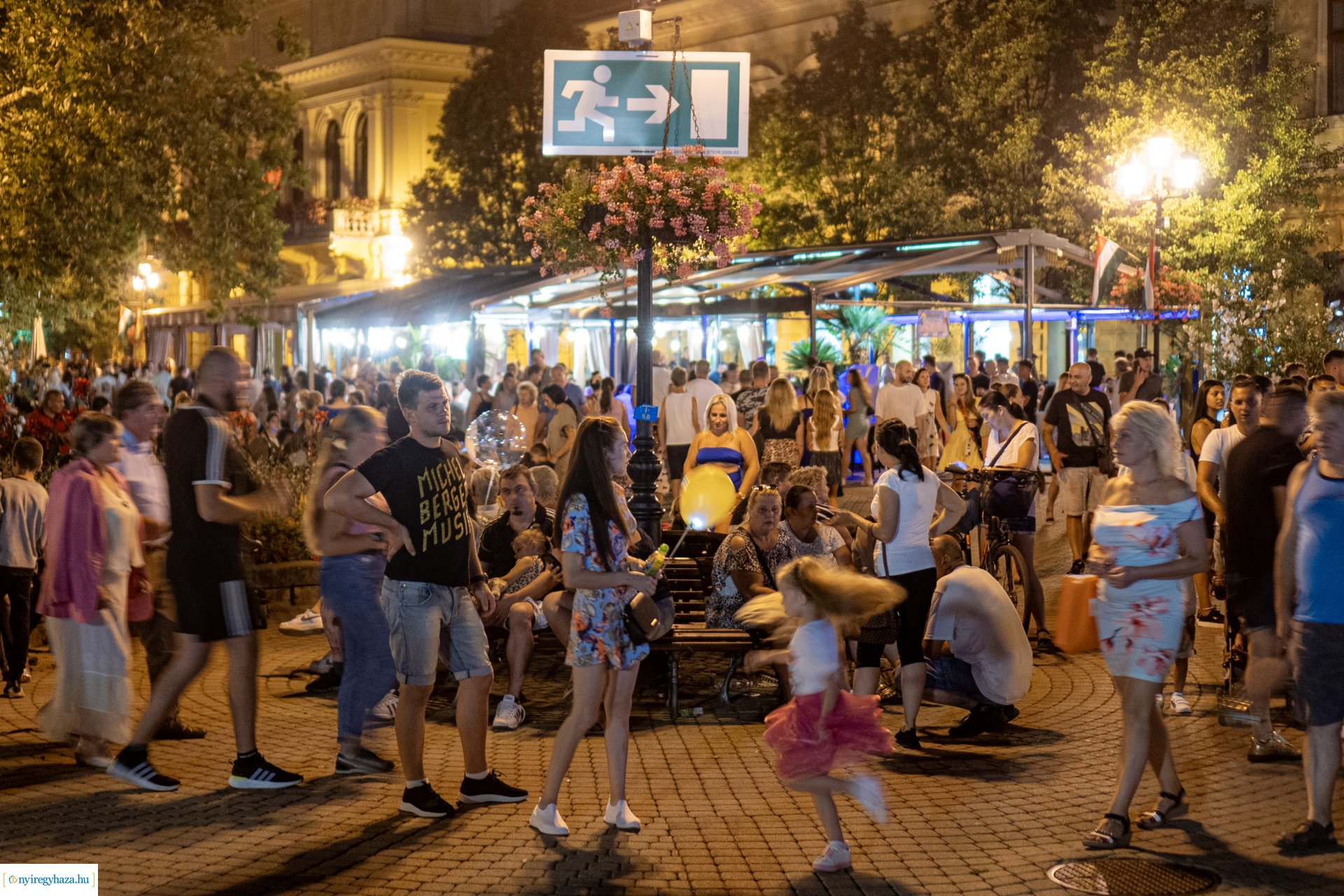 Augusztus 20-i tüzijáték Nyíregyházán