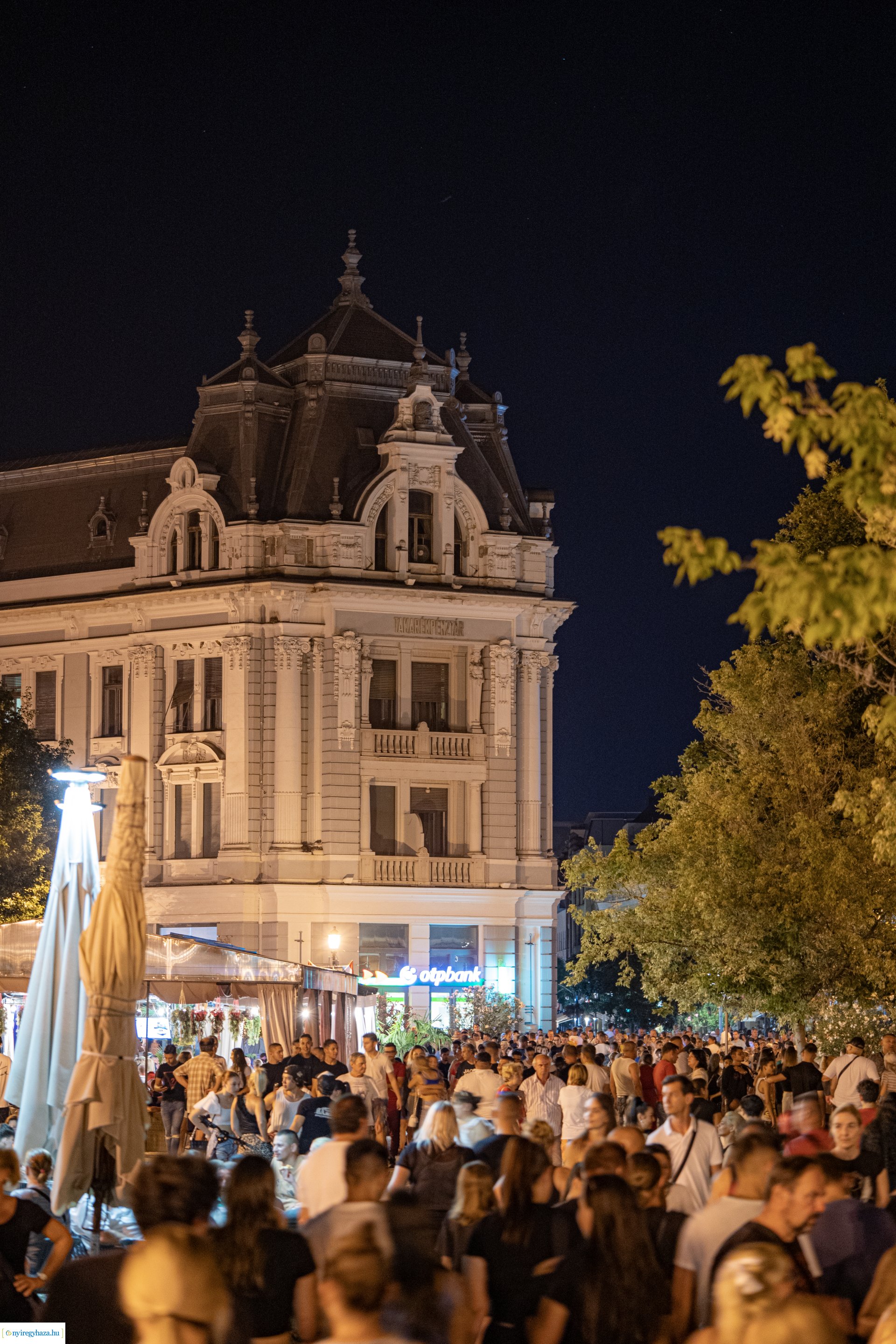 Augusztus 20-i tüzijáték Nyíregyházán