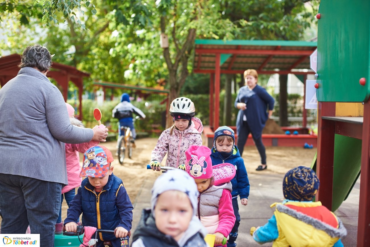 Autómentes nap a városmajori óvodában