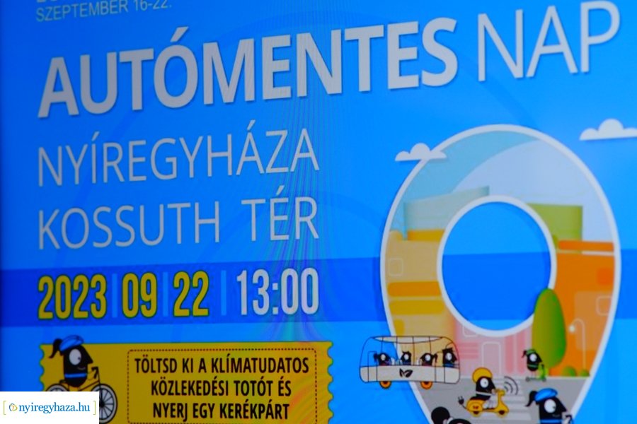 Autómentes nap és Bringaváros 2023 beharangozó
