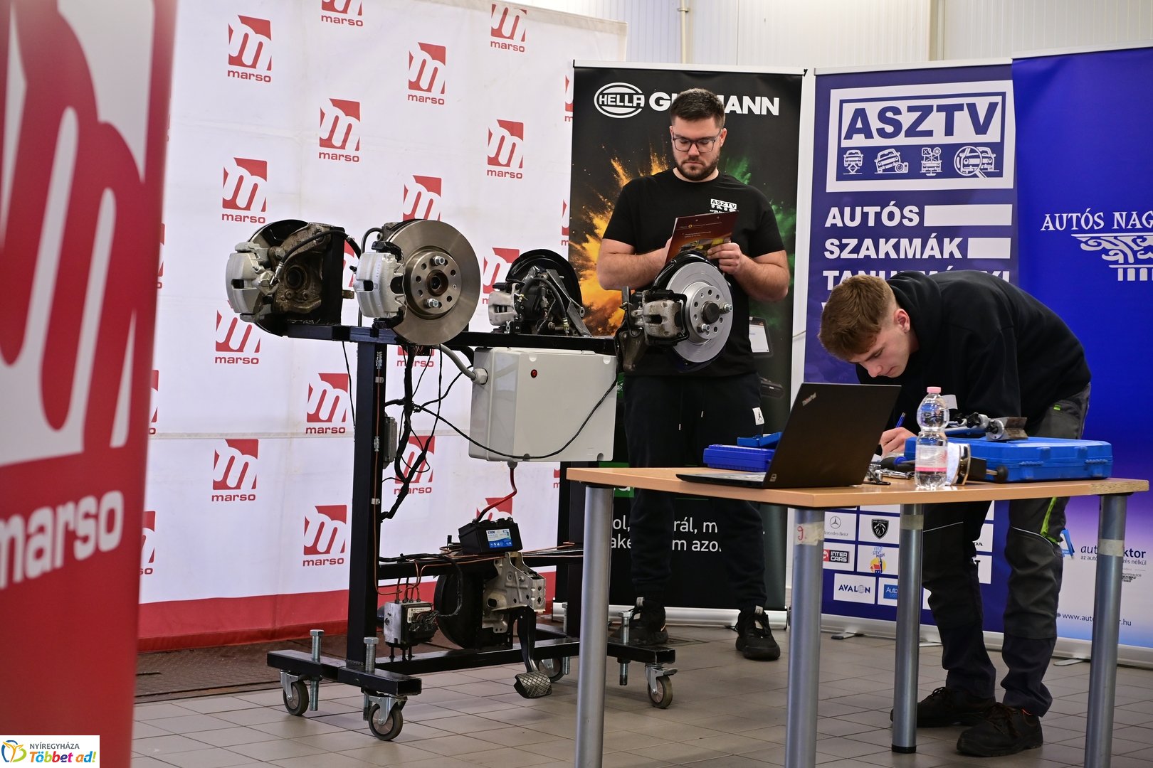 Autós szakmai tanulmányi verseny Nyíregyházán 2026 februárjában