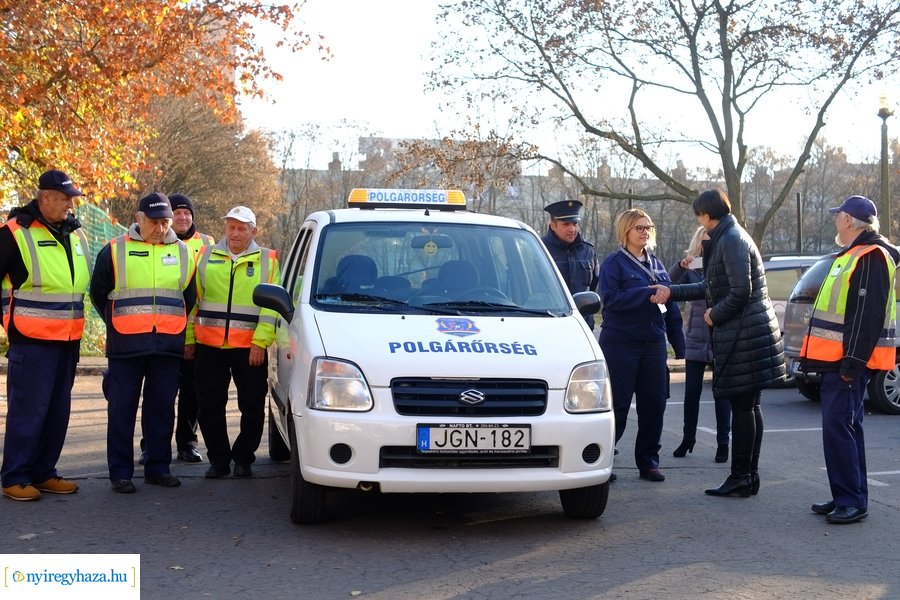 Autót kapott a Jósavárosi Polgárőrség