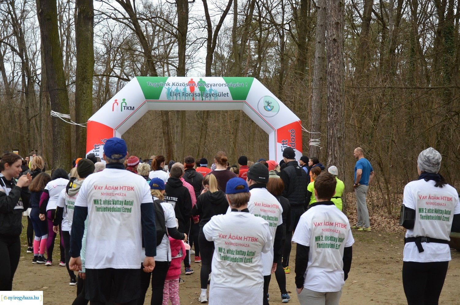 Az Ápolók futásán vettek részt a területvédelmi ezred katonái