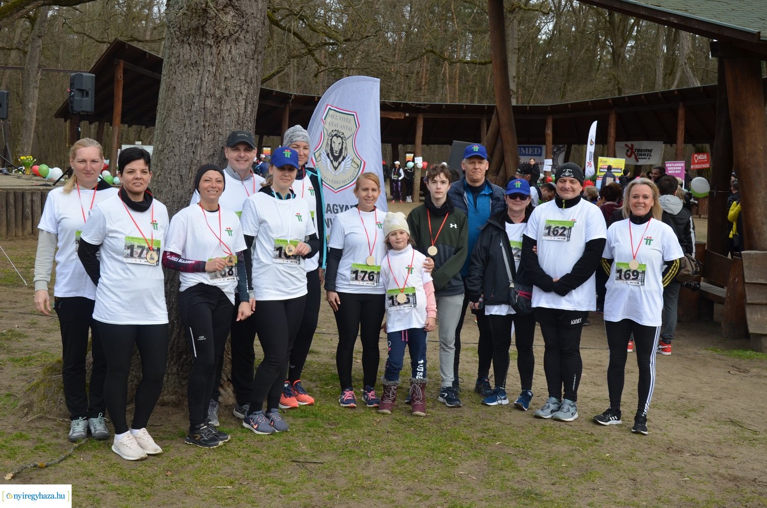 Az Ápolók futásán vettek részt a területvédelmi ezred katonái