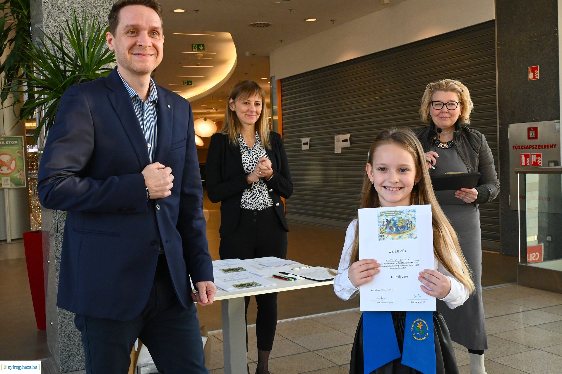  A Korzó Bevásárlóközpont és az ÉAK közös kreatív rajzpályázatának eredményhirdetése 