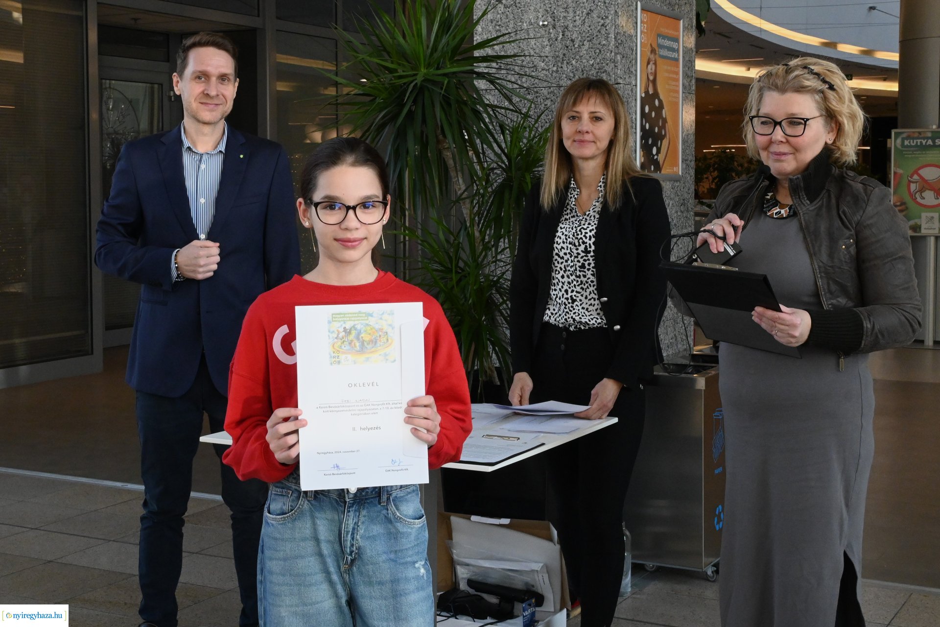  A Korzó Bevásárlóközpont és az ÉAK közös kreatív rajzpályázatának eredményhirdetése 