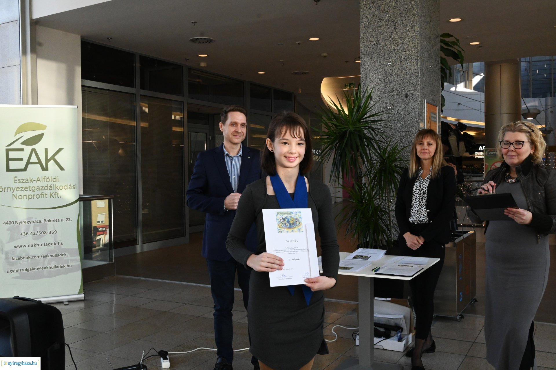  A Korzó Bevásárlóközpont és az ÉAK közös kreatív rajzpályázatának eredményhirdetése 