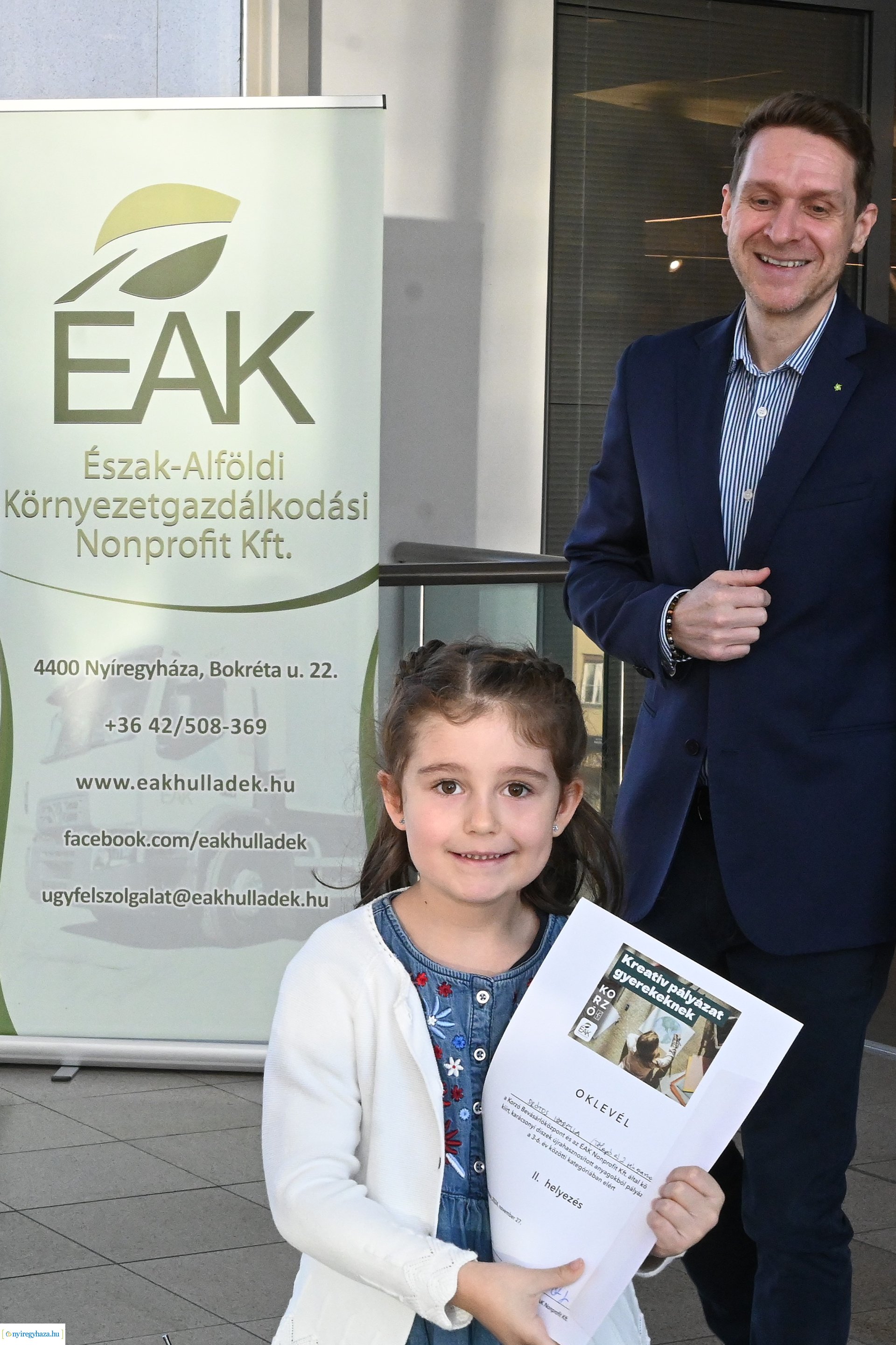  A Korzó Bevásárlóközpont és az ÉAK közös kreatív rajzpályázatának eredményhirdetése 