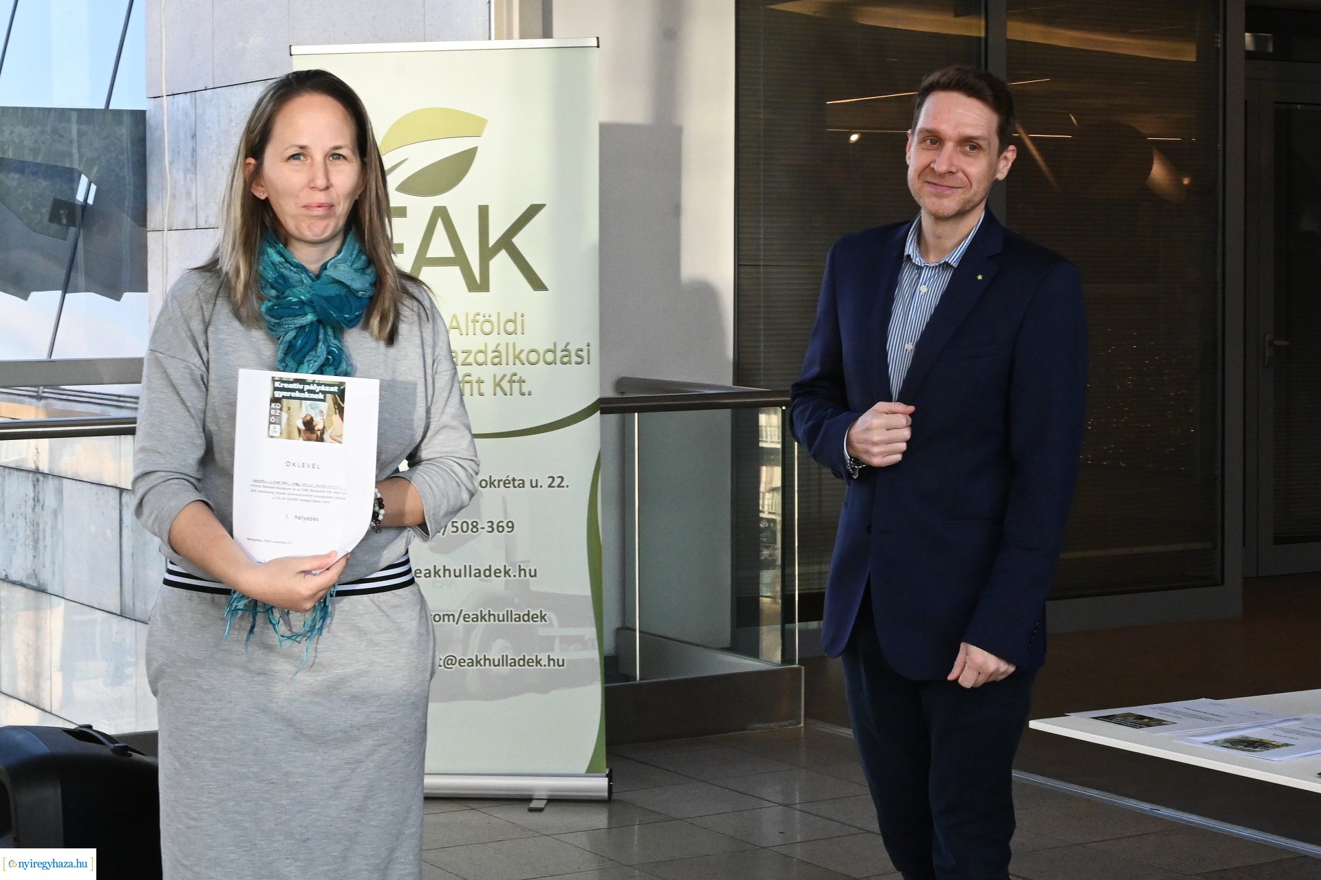  A Korzó Bevásárlóközpont és az ÉAK közös kreatív rajzpályázatának eredményhirdetése 