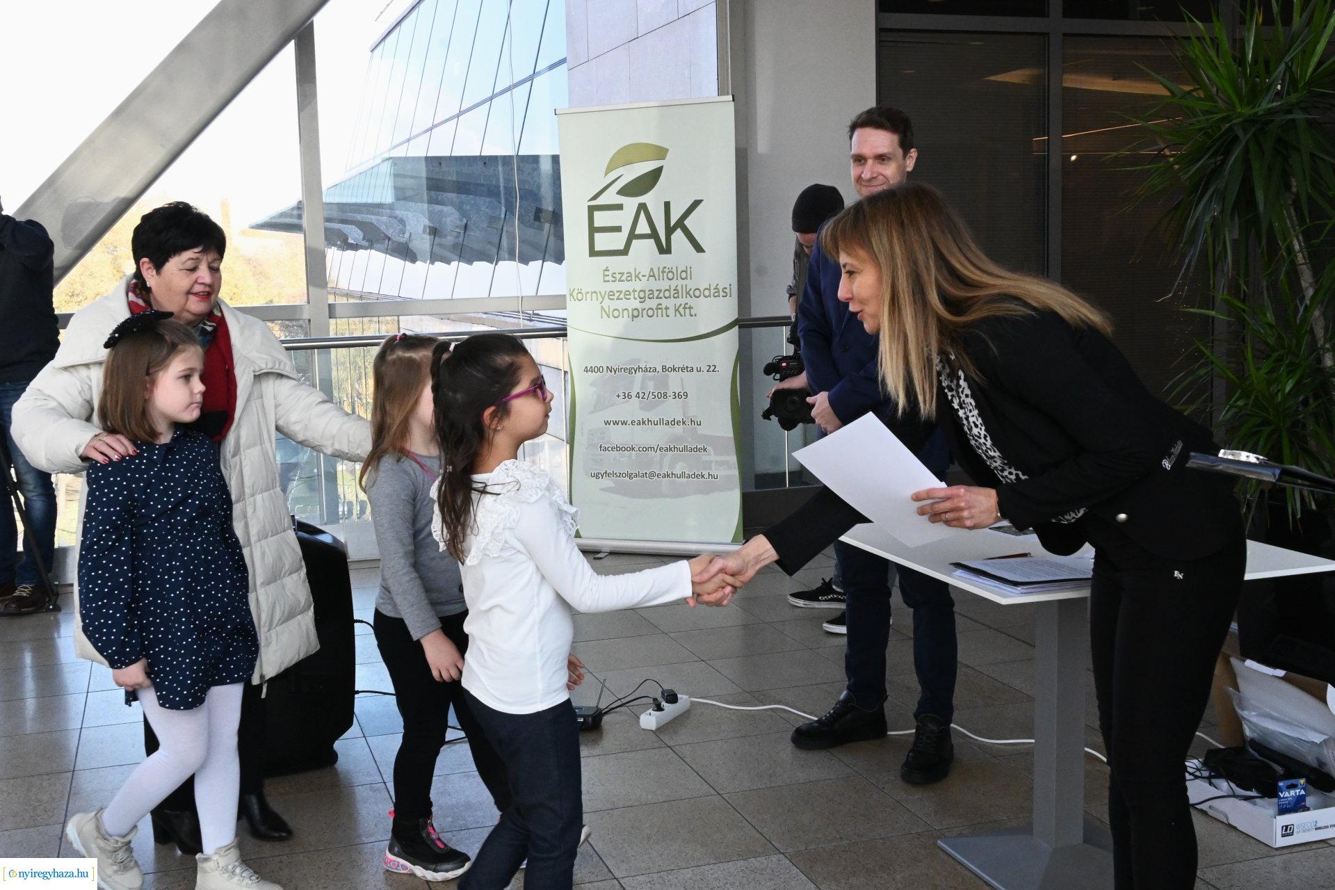  A Korzó Bevásárlóközpont és az ÉAK közös kreatív rajzpályázatának eredményhirdetése 