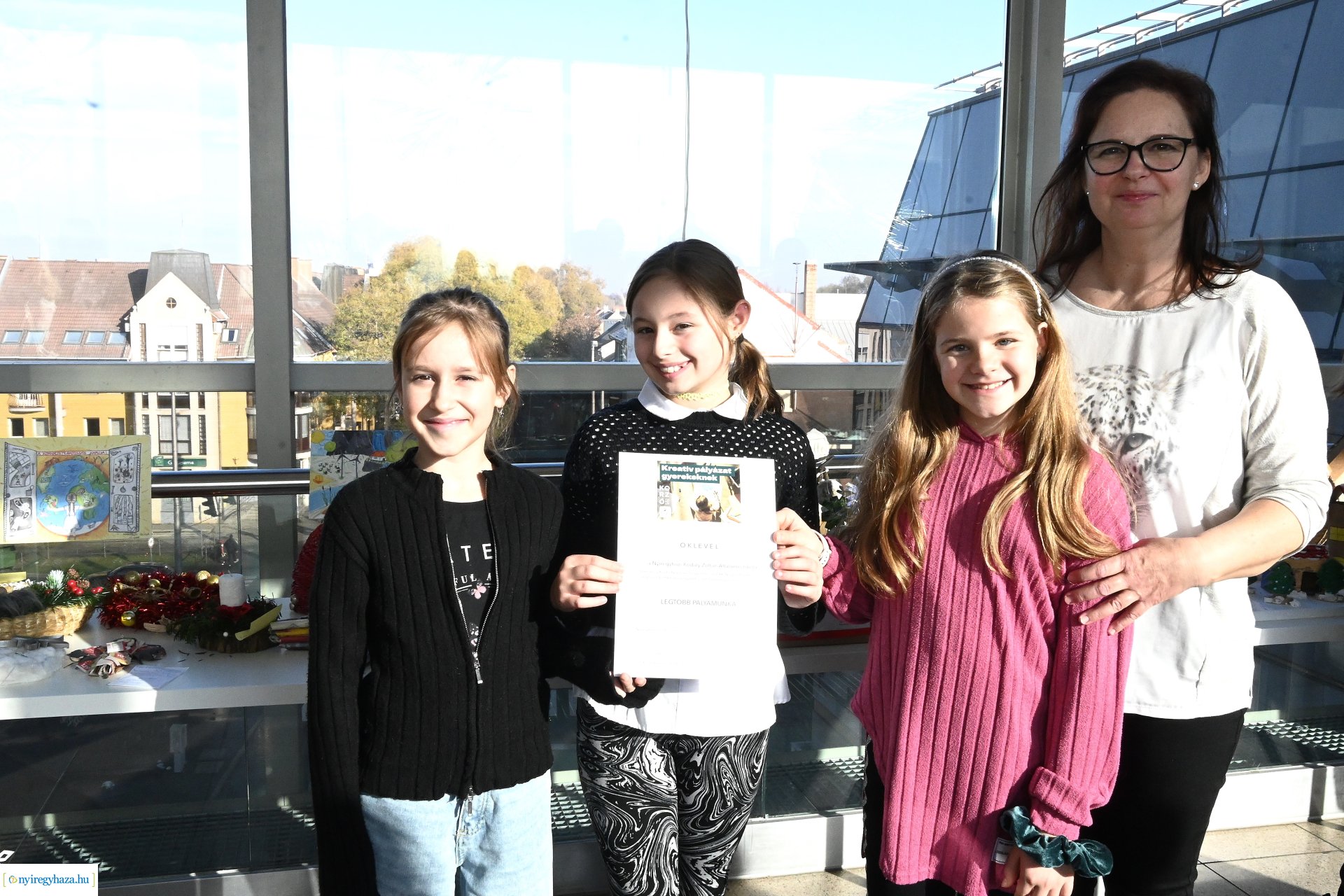  A Korzó Bevásárlóközpont és az ÉAK közös kreatív rajzpályázatának eredményhirdetése 