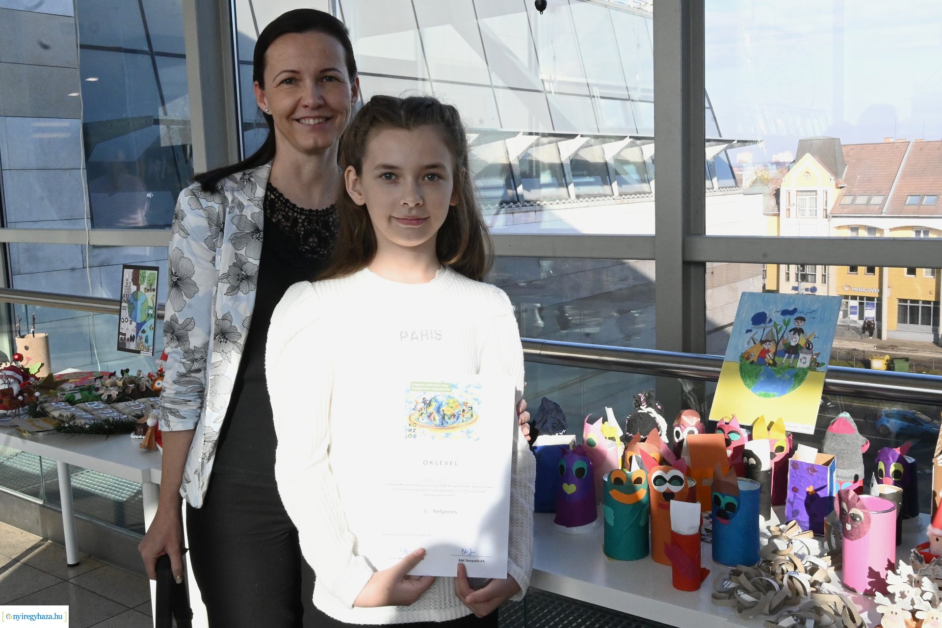 A Korzó Bevásárlóközpont és az ÉAK közös kreatív rajzpályázatának eredményhirdetése 