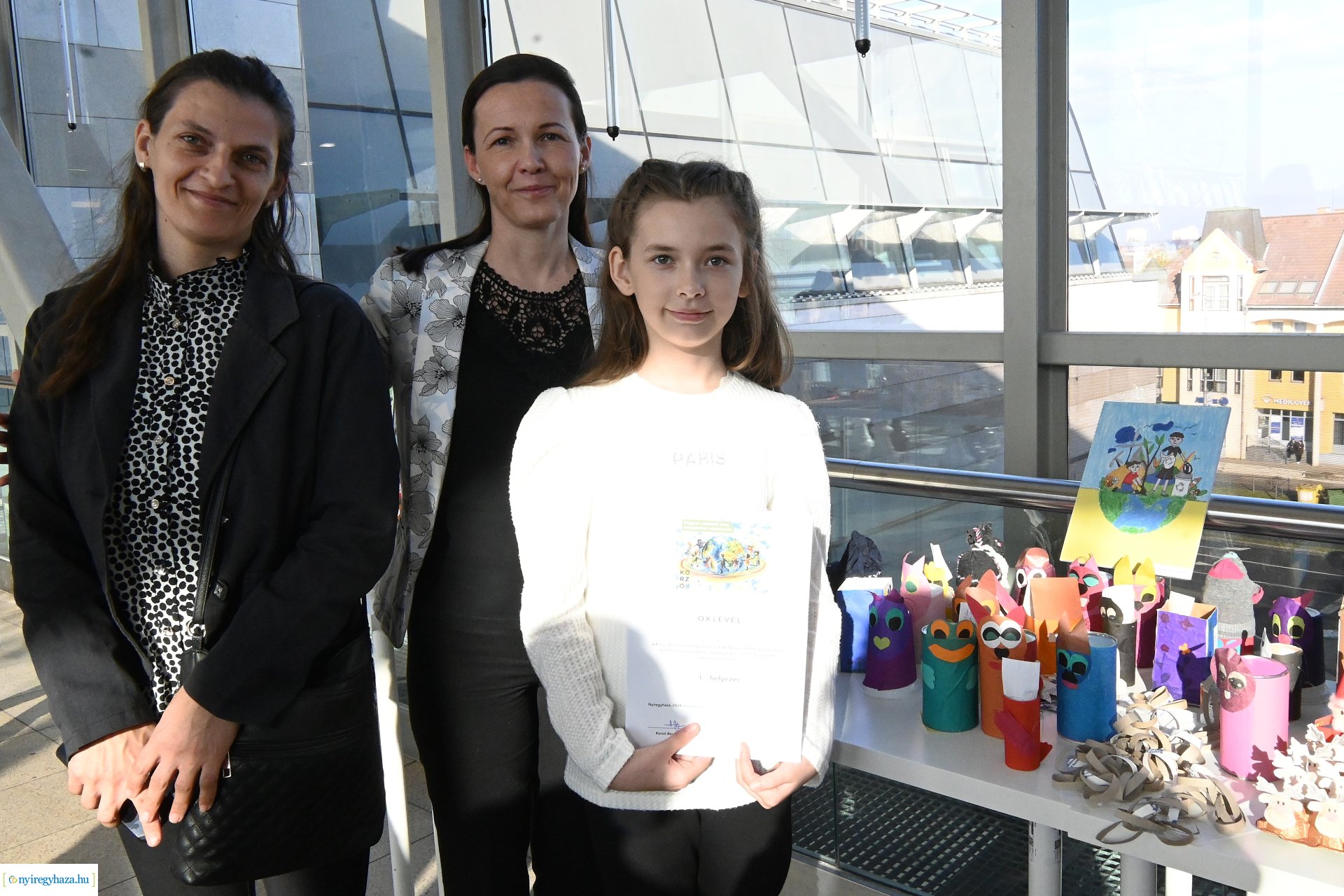  A Korzó Bevásárlóközpont és az ÉAK közös kreatív rajzpályázatának eredményhirdetése 